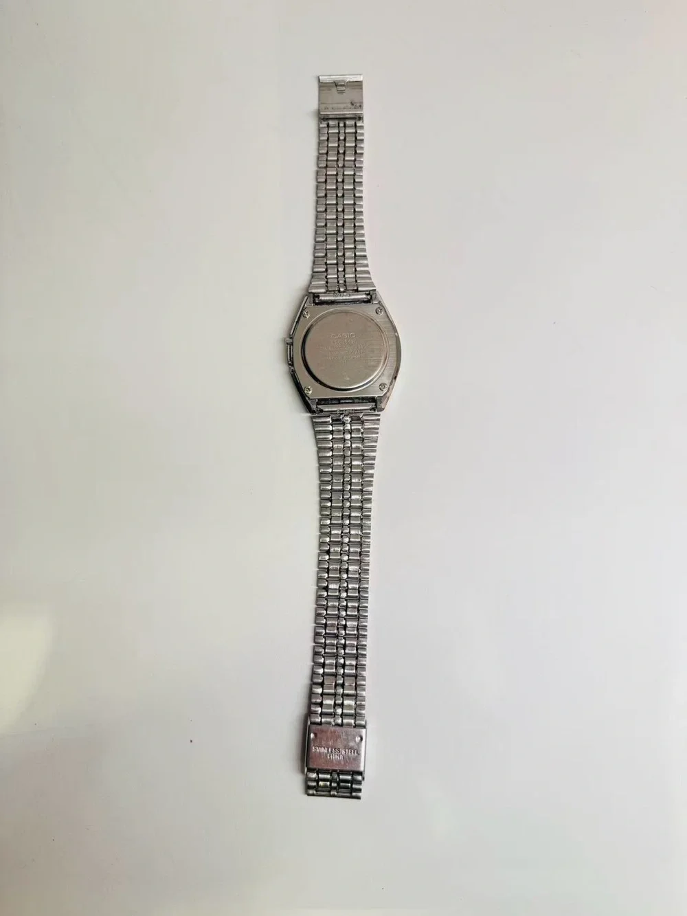 Vintage Casio Digital Men’s Watch Water Resist Quartz 33mm New Battery Runs